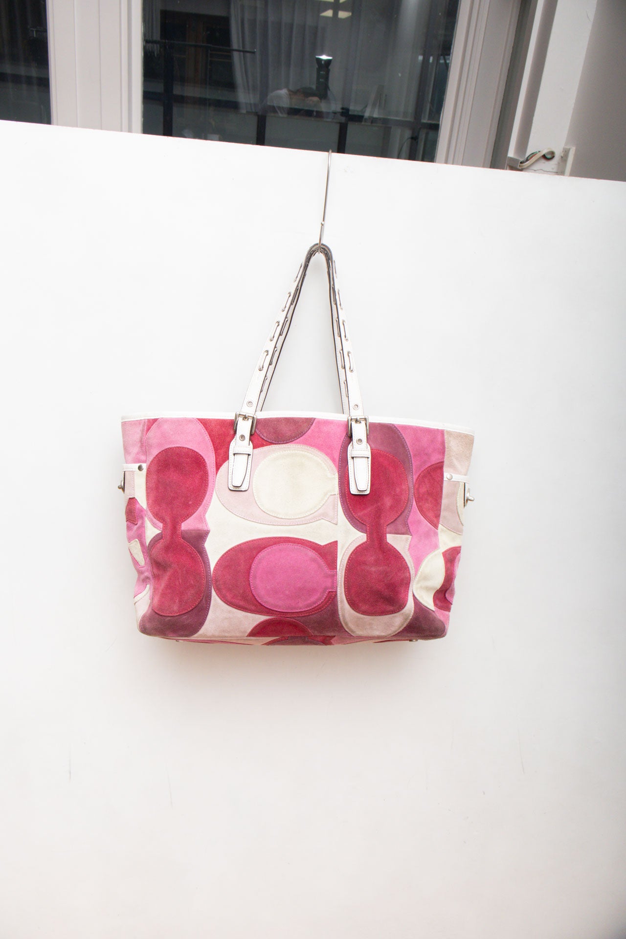 #97 Coach Pink Leather Shoulder Bag | Collection 141