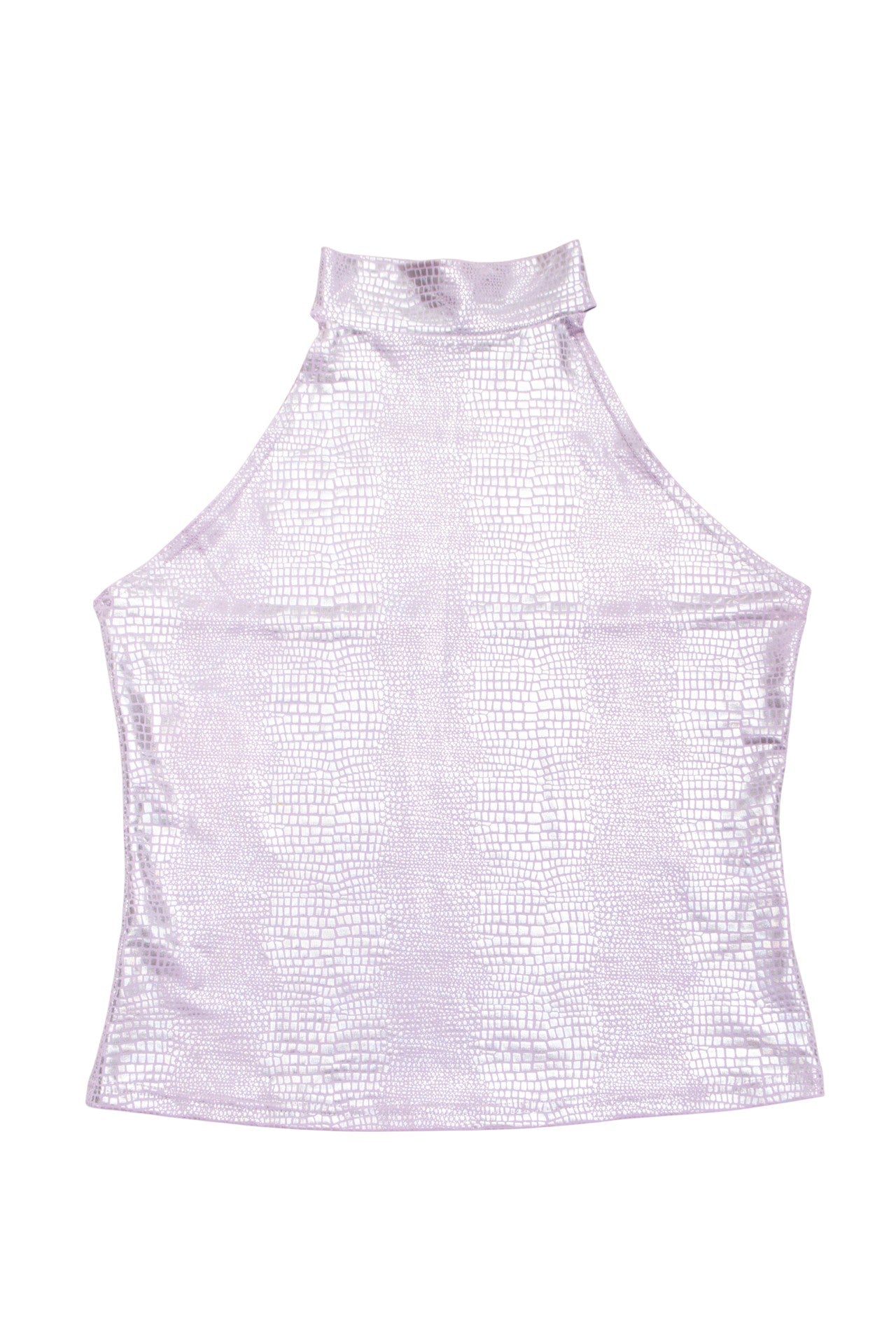 Halter Mock Neck Top Purple | c. 166 | Size 10