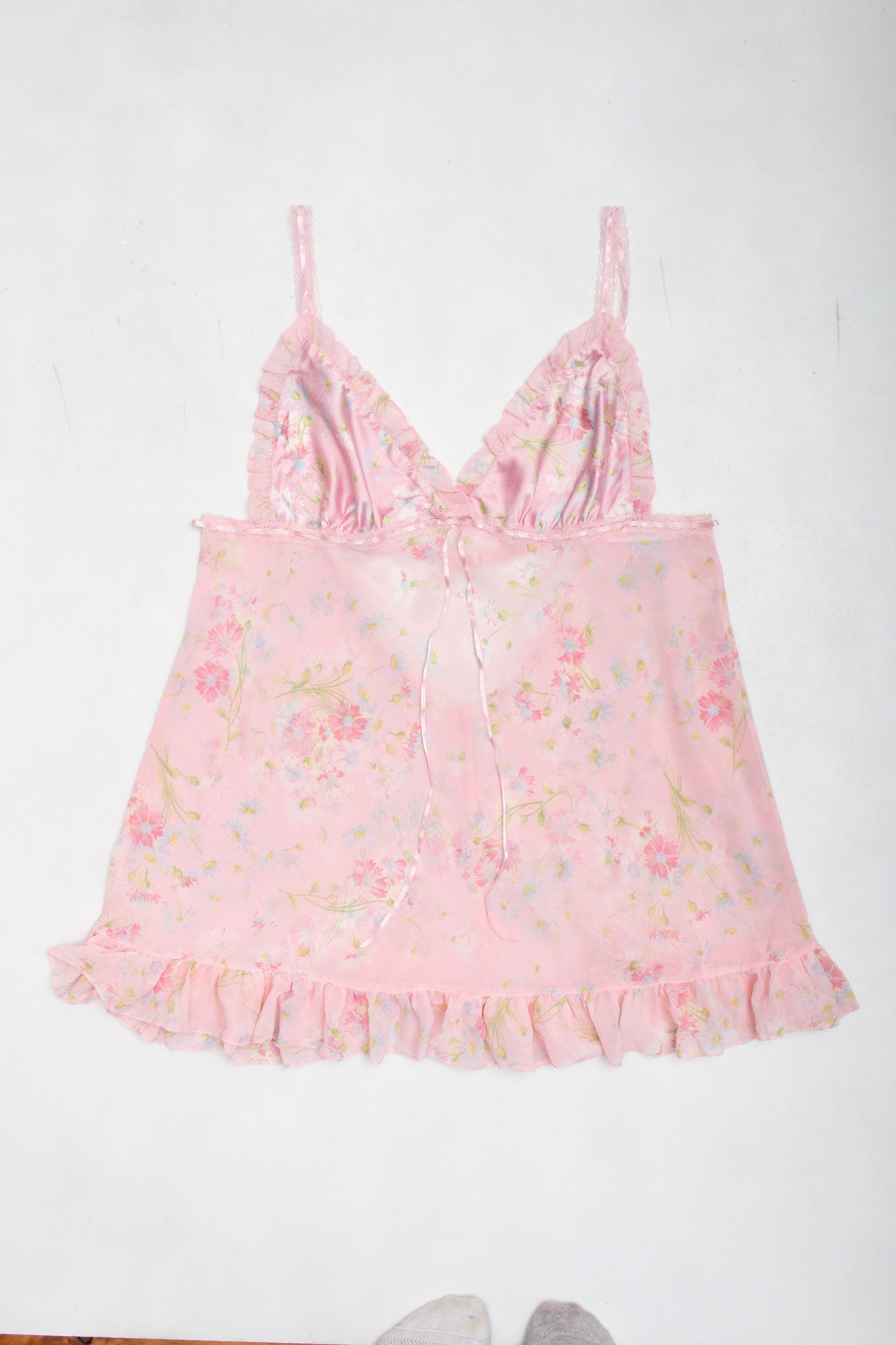 #31 VS Pink Floral Slip | Collection 142 | Size 12