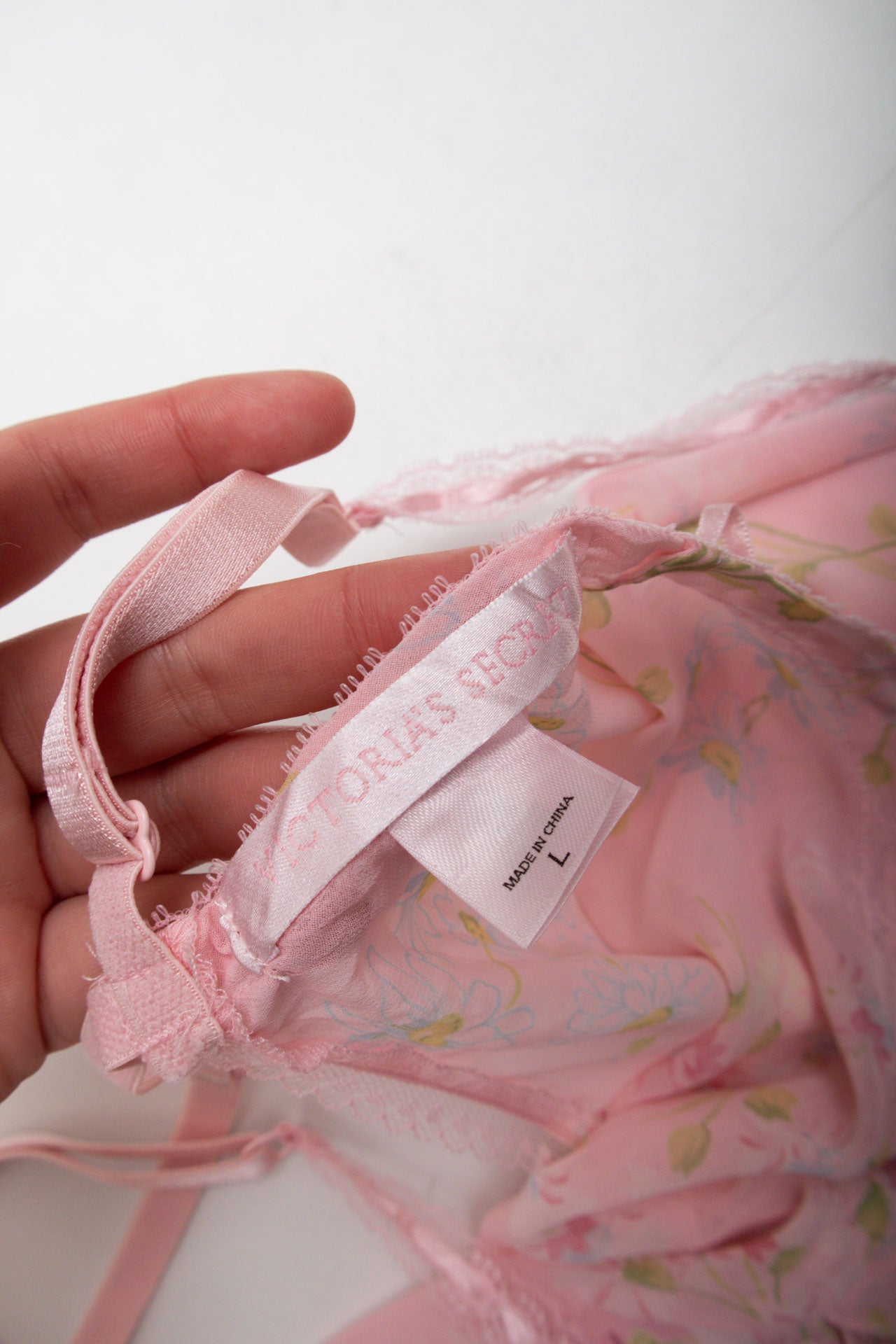 #31 VS Pink Floral Slip | Collection 142 | Size 12