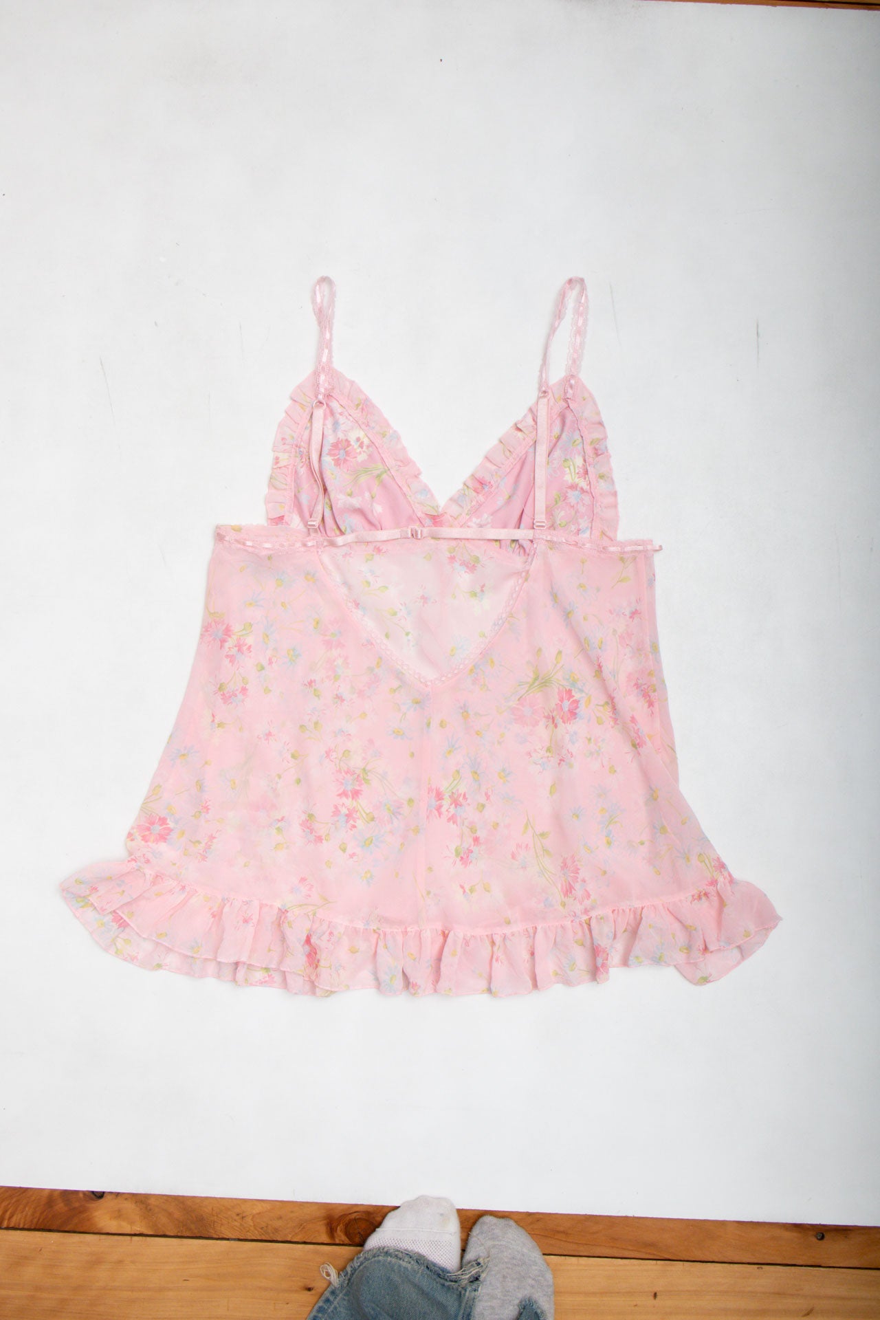 #31 VS Pink Floral Slip | Collection 142 | Size 12