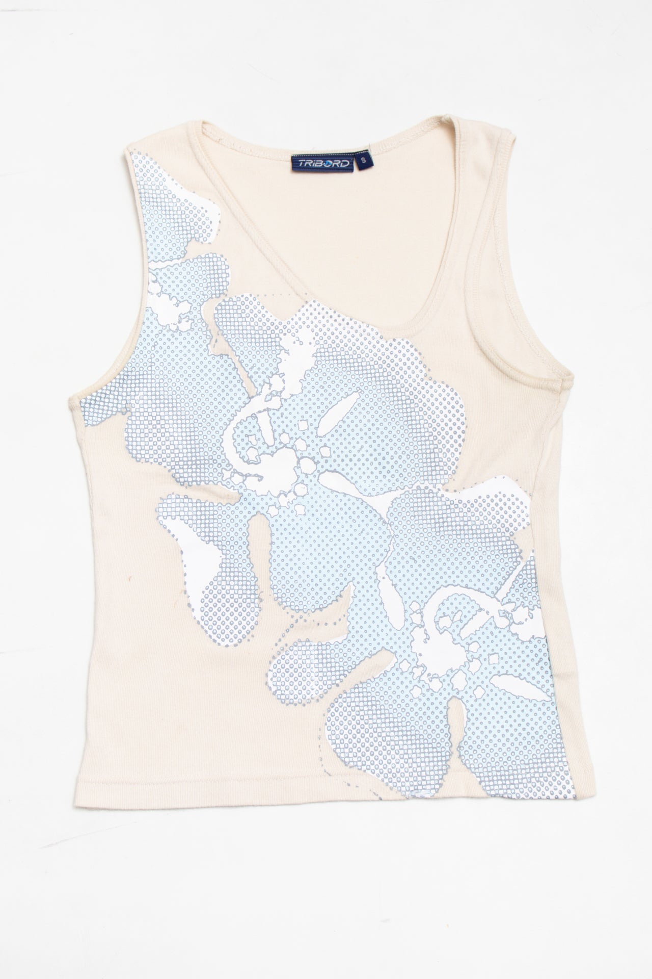 Tribord Sleeveless Tank Top Beige | c. 166 | Size 8/10