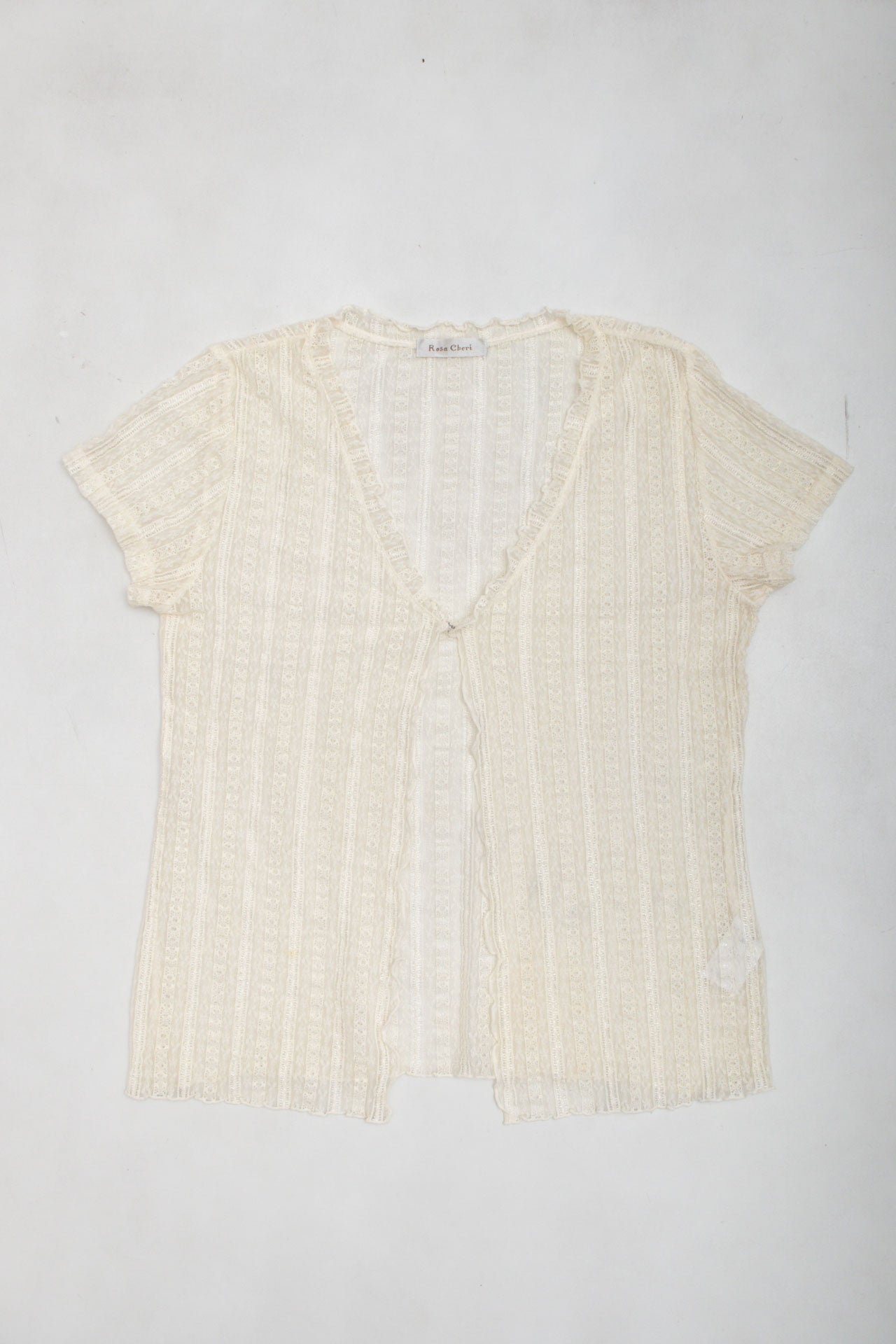 #37 Rosa Cheri Lace Top | Collection 142 | Size 12