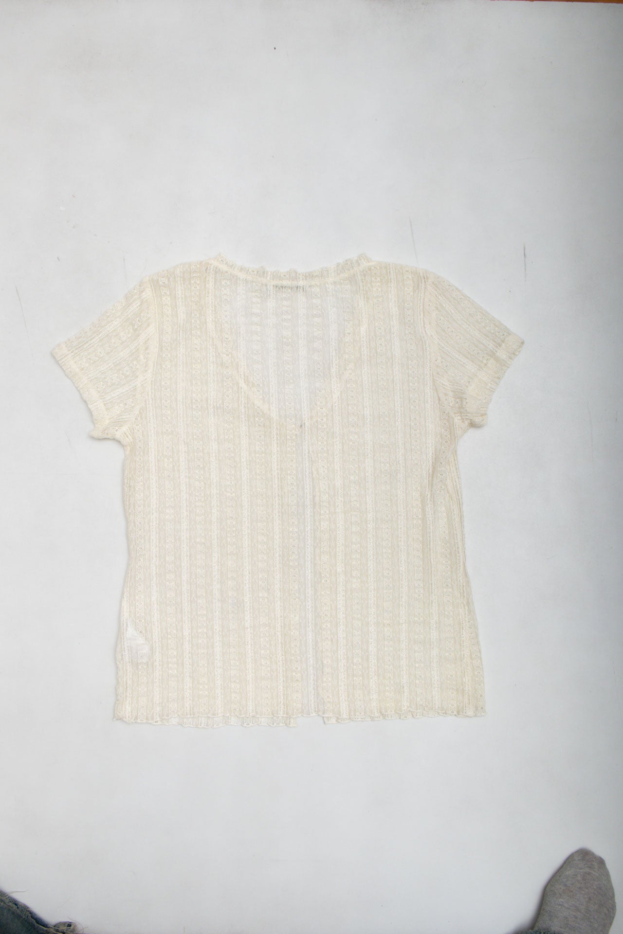 #37 Rosa Cheri Lace Top | Collection 142 | Size 12