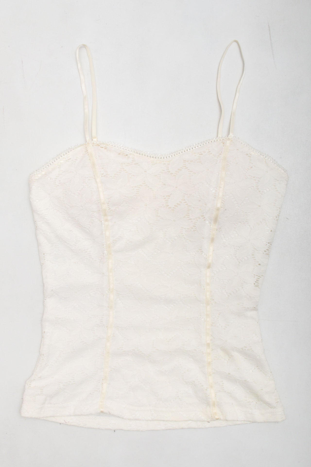 #39 XOXO White Cami | Collection 142 | Size 10