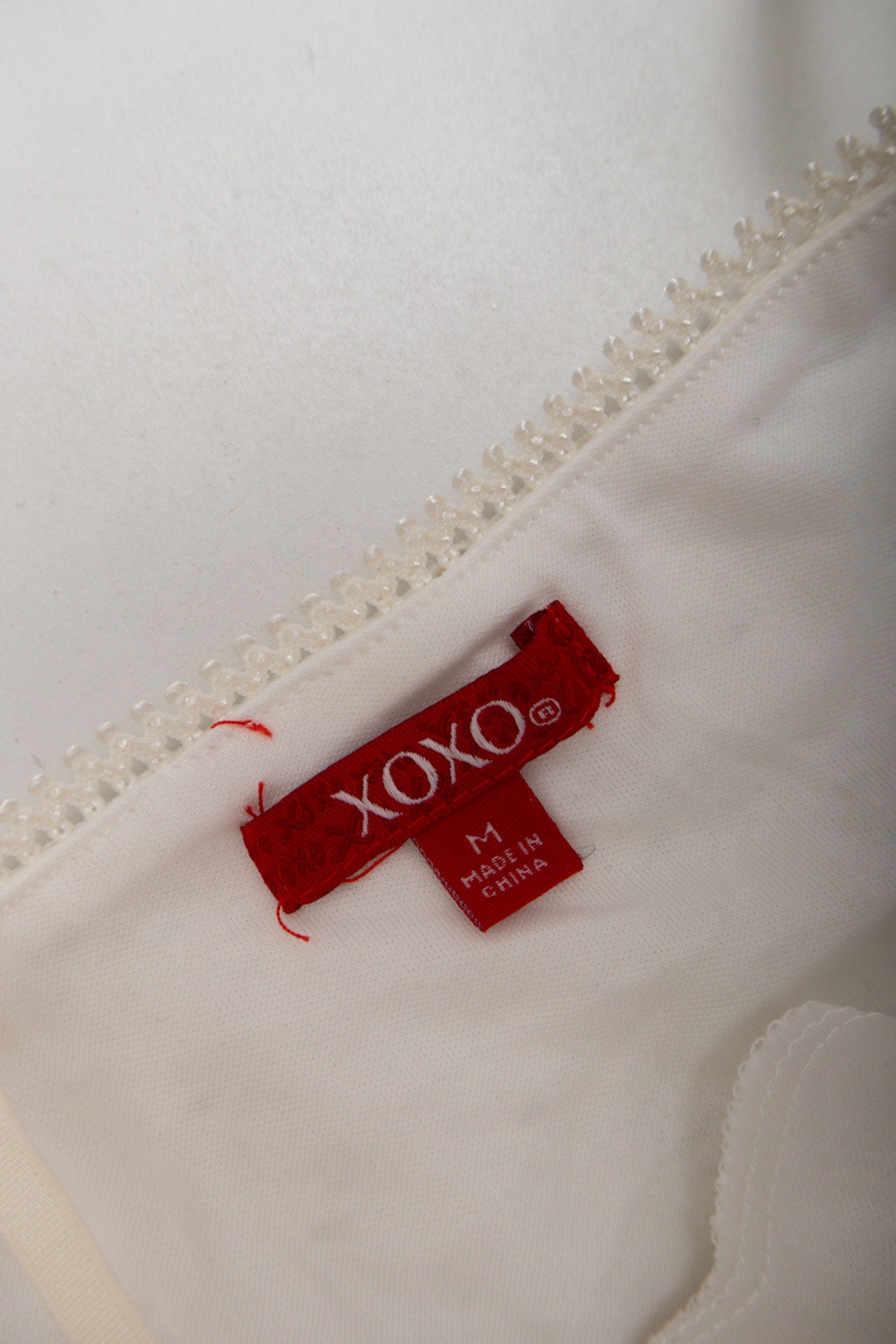 #39 XOXO White Cami | Collection 142 | Size 10