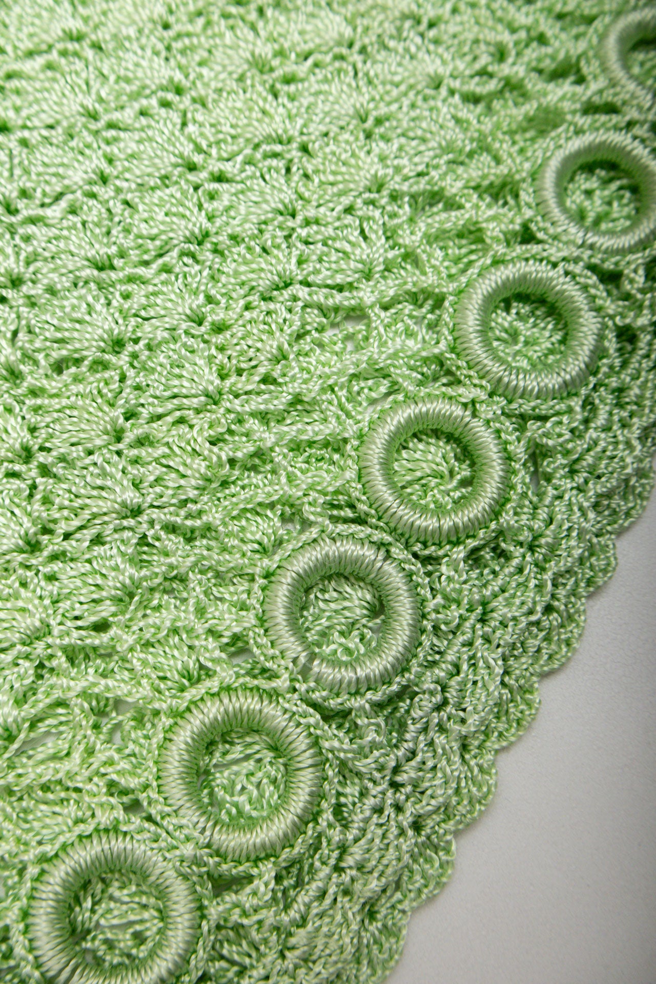 #45 Green Crochet Tank | Collection 142 | Size 8/10