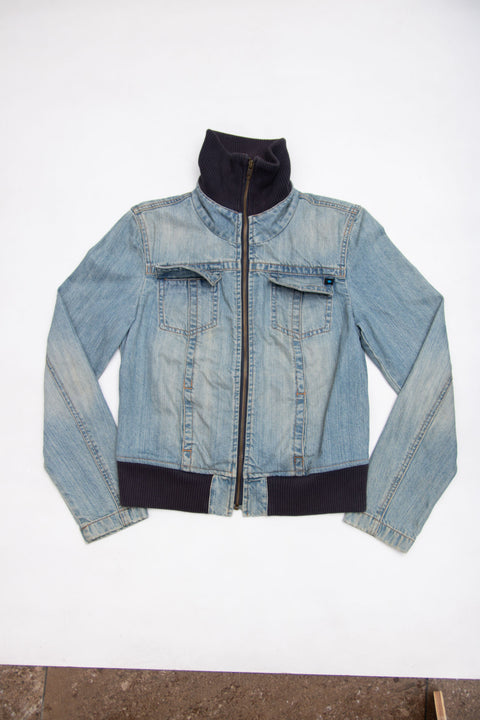 #46 Goood Jeans Denim Jacket Sporty Girl | Size 10