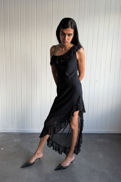 #179 Nina Austin Gown Black | c. 208 | Size 8