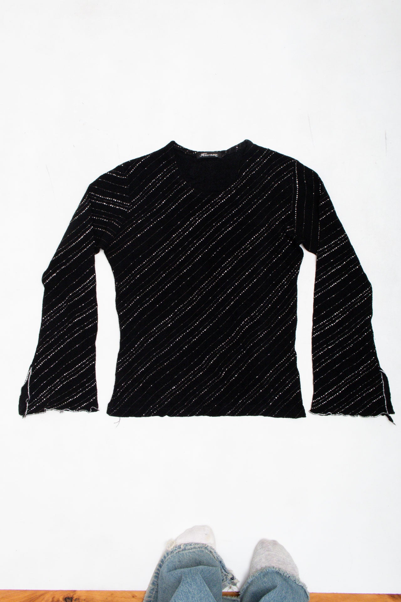 #57 Karasoy Sparkly Long Sleeve | Collection 142 | Size 8/10