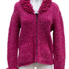#171 Wool Pink Zip Up Jumper | c. 186 | Size 10