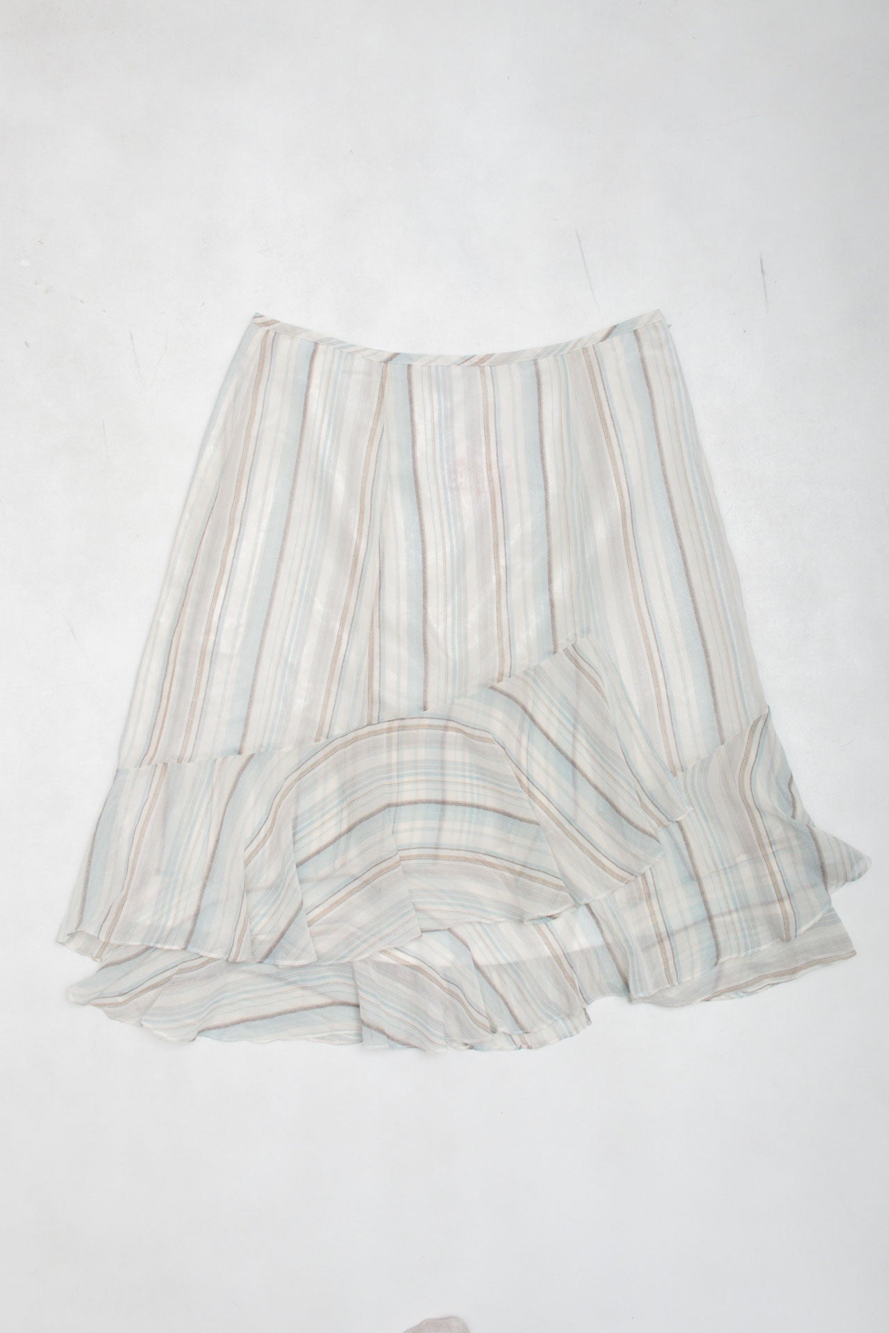 #68 Striped Flowy Skirt | Collection 142 | Size 8