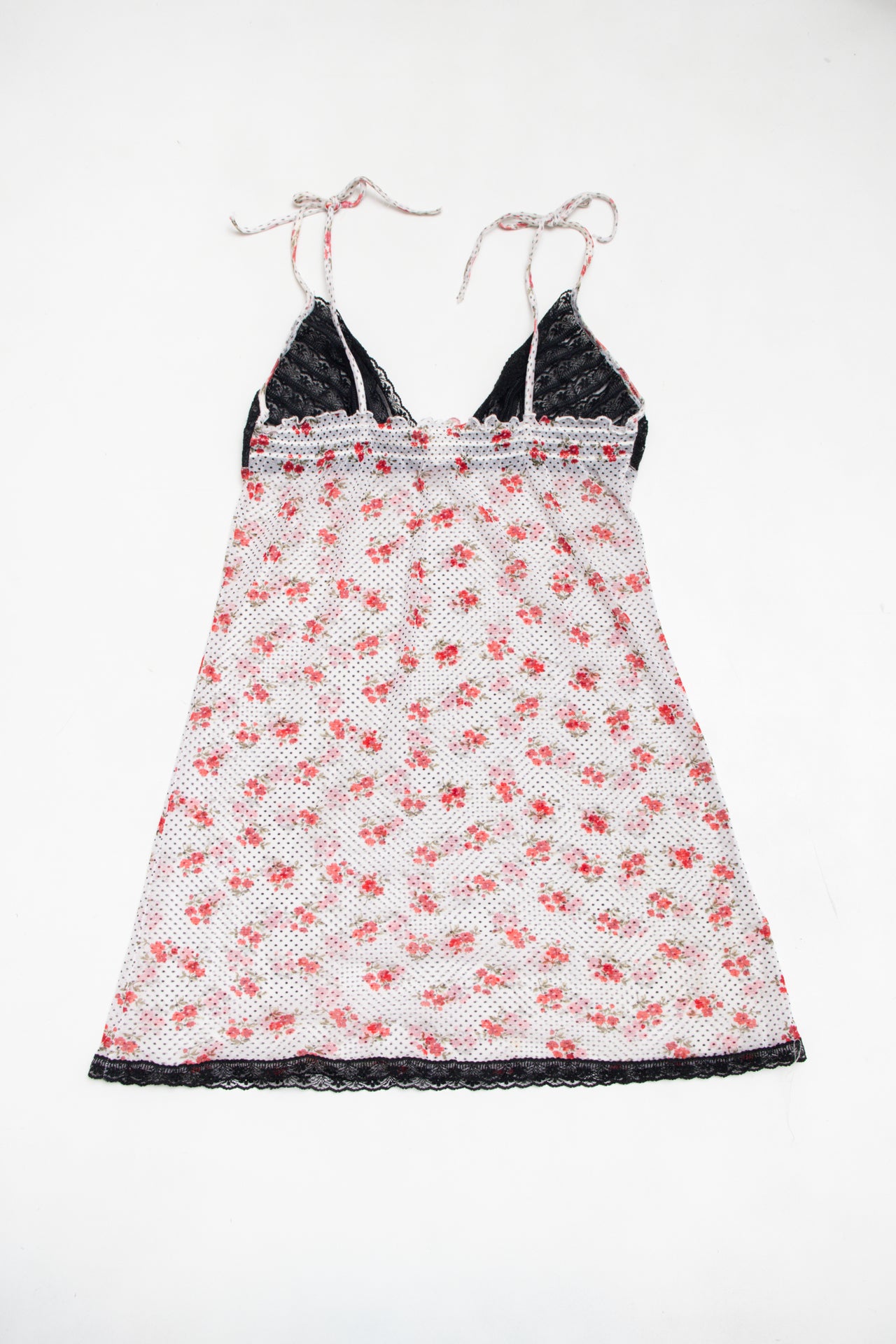 #13 Intimissimi rose/polka dot lace cami | c. 158 | size 8