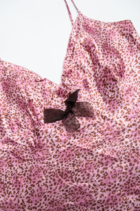 #13 Pink Animal Print Cami | Mob Wife | Size 10