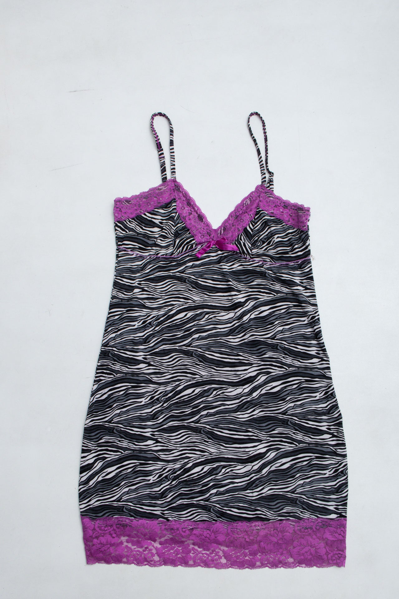 #25 XOXO Zebra Print Slip  | Mob Wife | Size 10