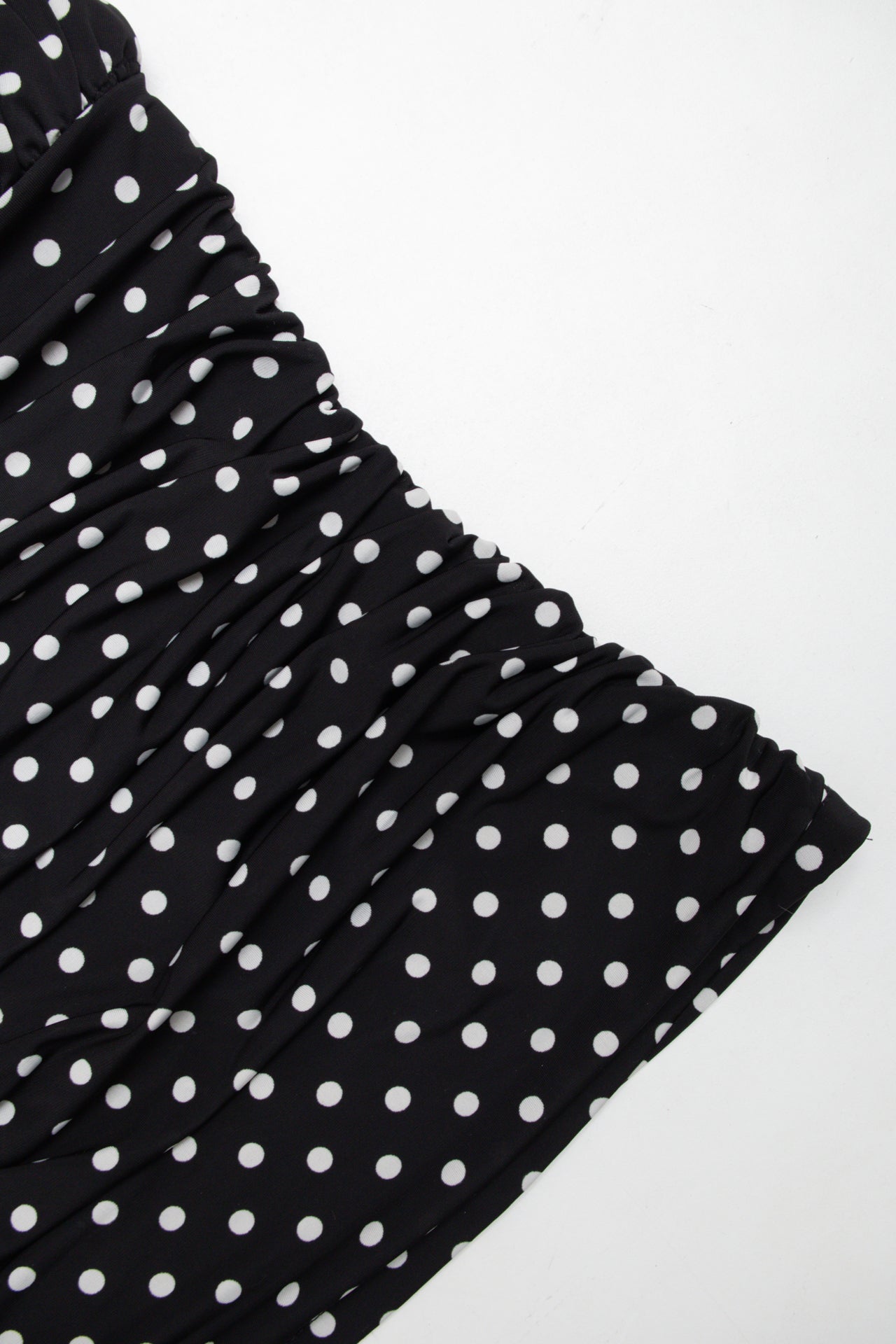 #13 Polka dot ruched halter | Size 6/8 | C. 152
