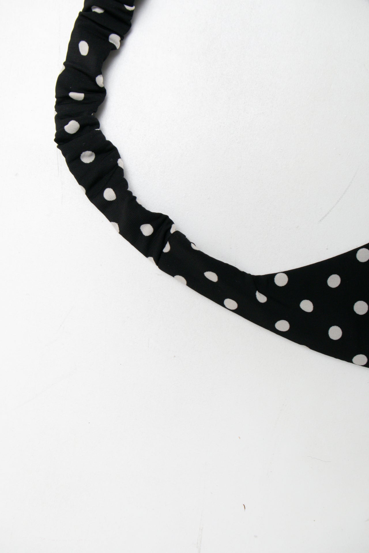 #13 Polka dot ruched halter | Size 6/8 | C. 152