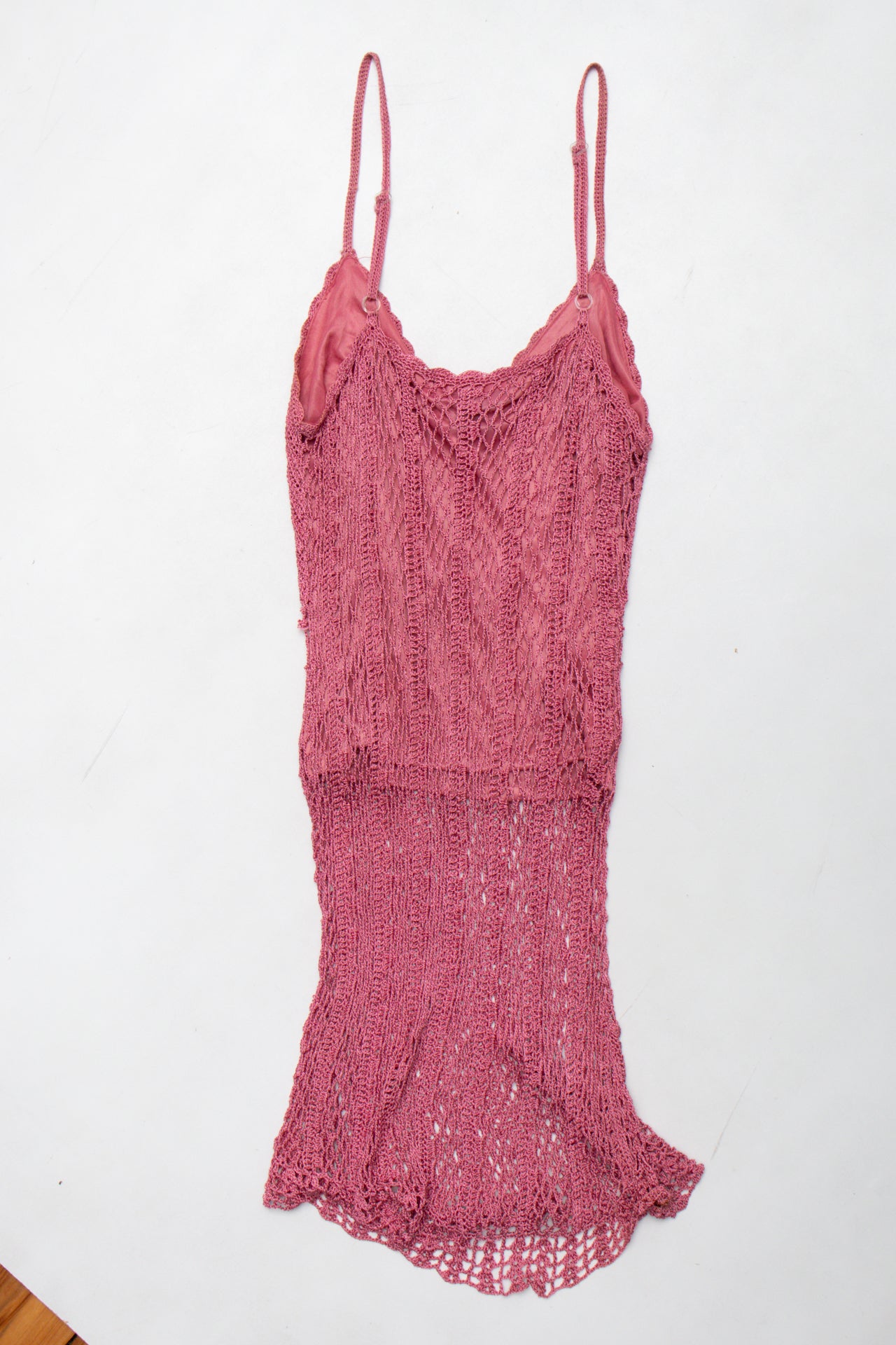 #14 SAY WHAT? crochet long cami | Size 8/10 | C. 152