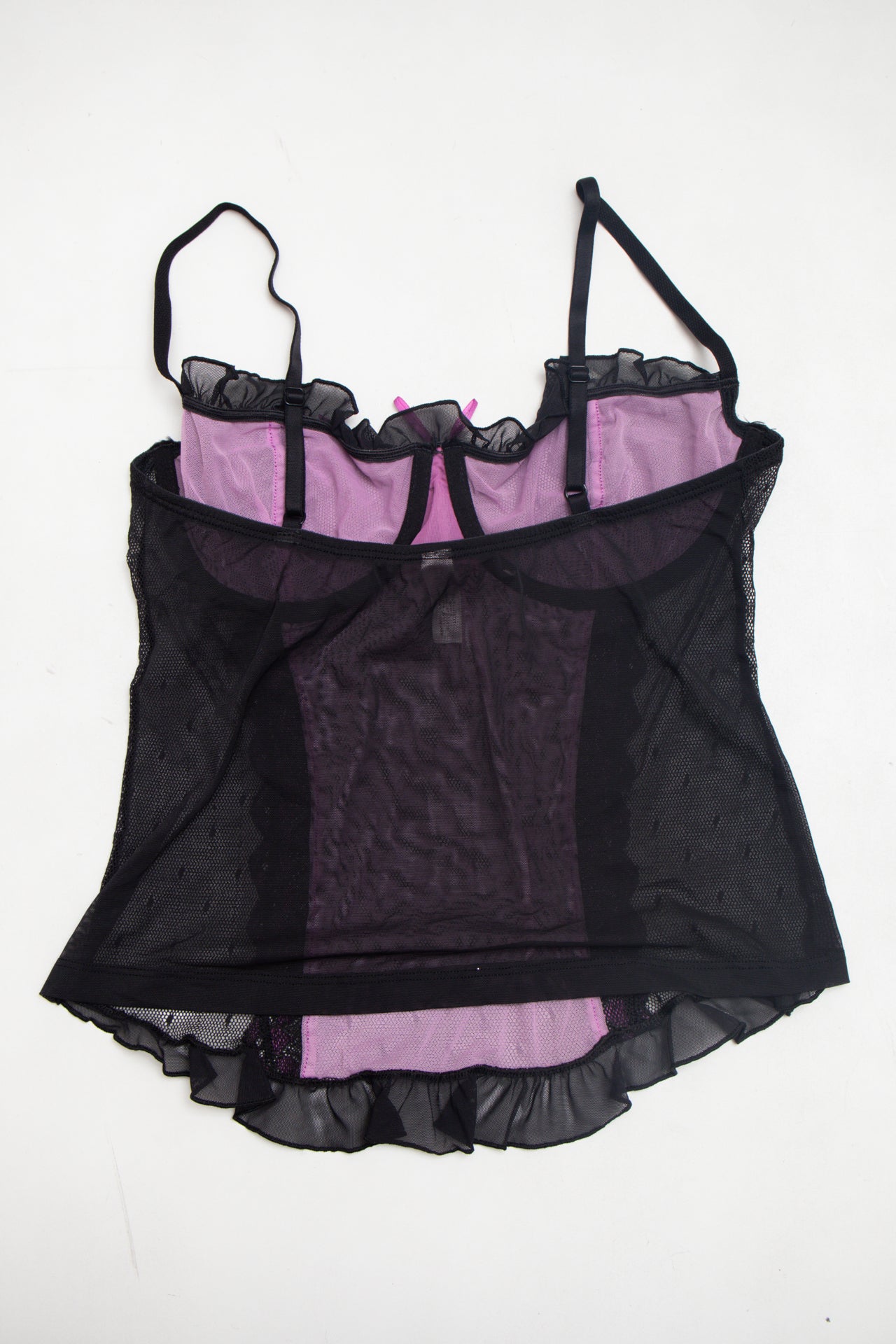 #58 Victoria's Secret purple/black bustier | c. 158 | size 10