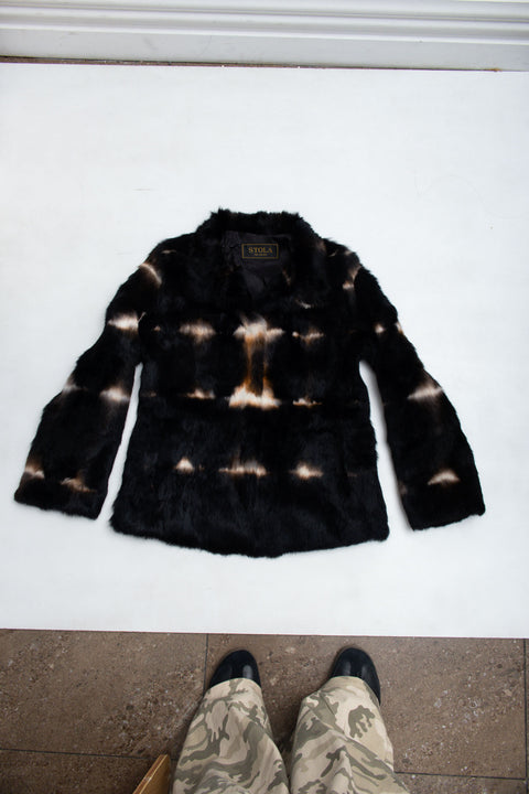 #40 Stola Fur Jacket | Mob Wife | Size 12
