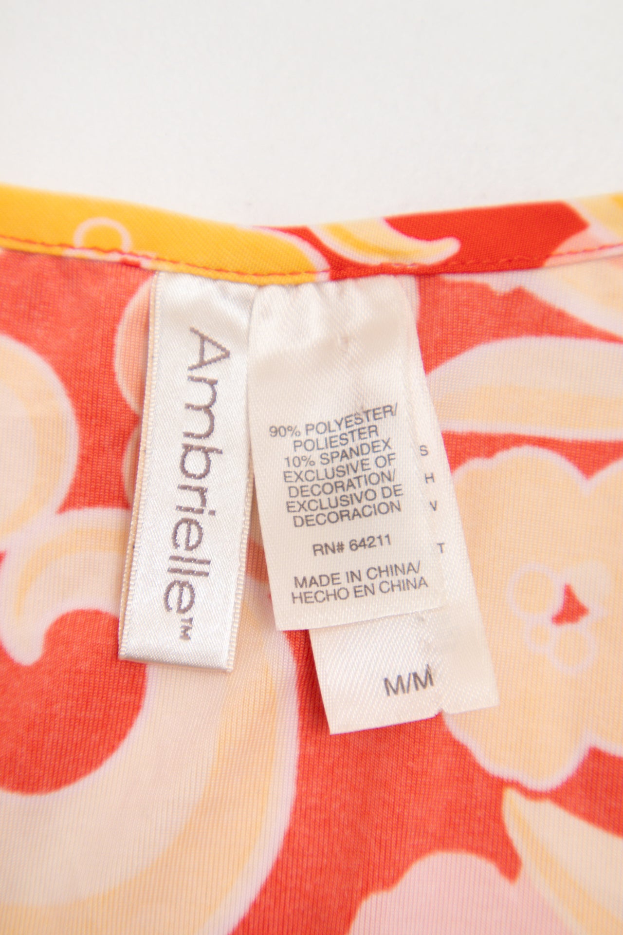 #68 Ambrielle tropical floral flowy tee | c. 158 | size 10