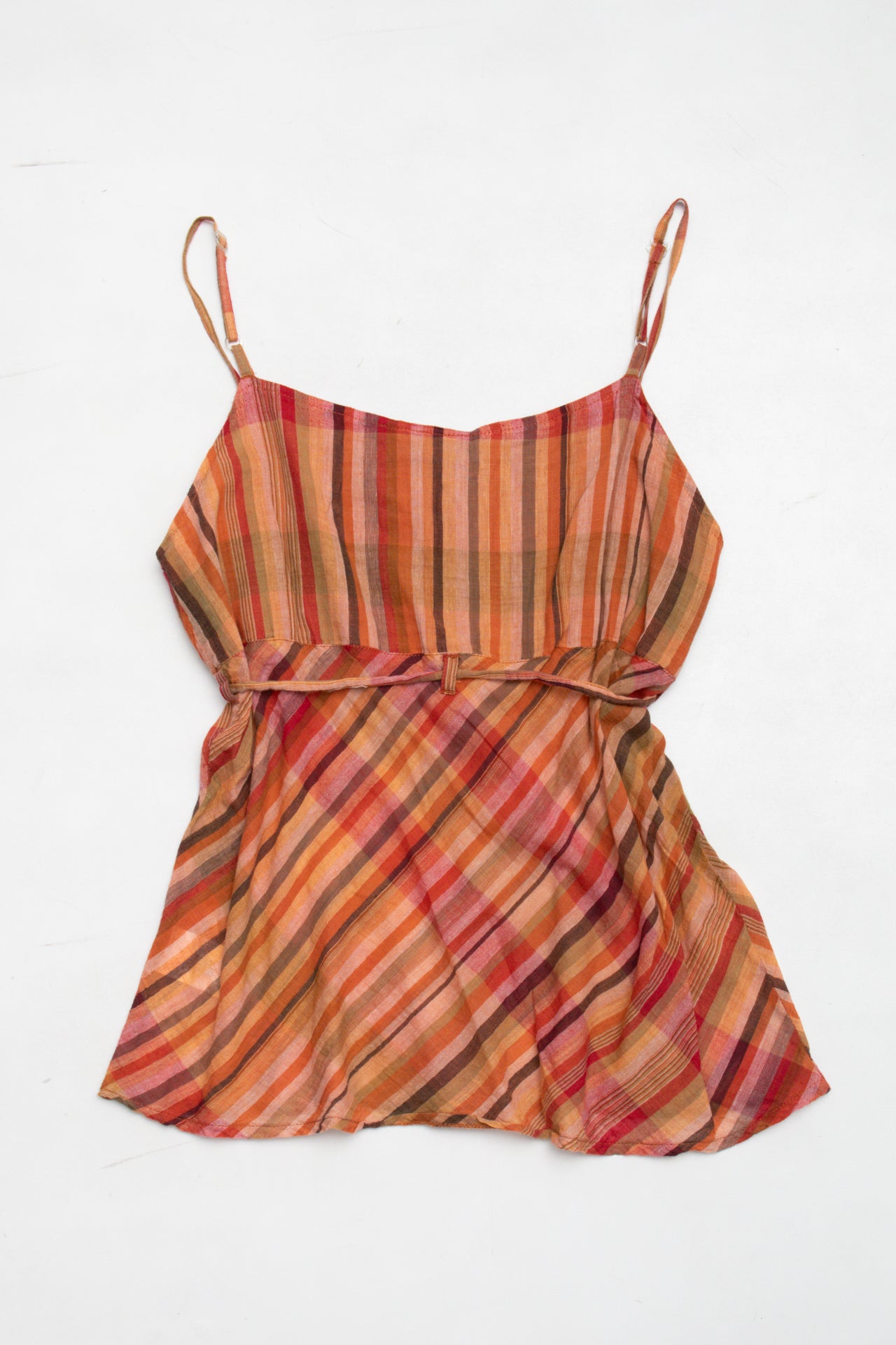 #26 Kiabi plaid cotton cami | Size 12 | C. 152