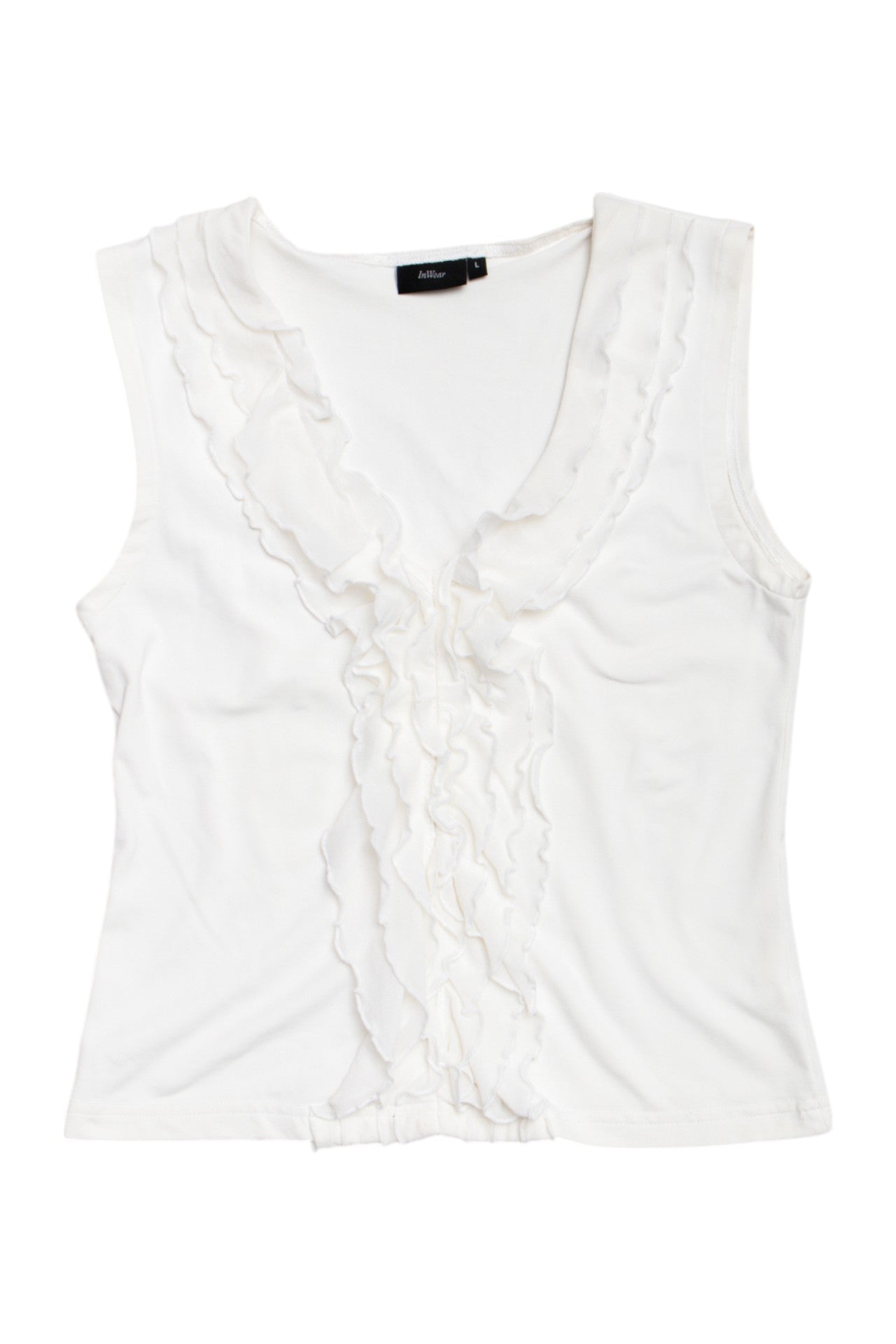 #28 Inwear ruffle tank | Size 12 | C. 152