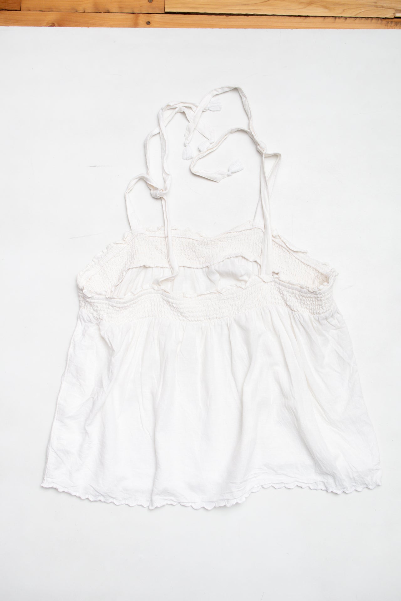 #29 Old Navy Linen flowy tie strap top | Size 18/20 | C. 152