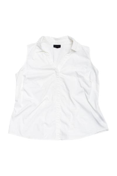 #34 Worthington Sleeveless structured button down| Size 18 | C. 152
