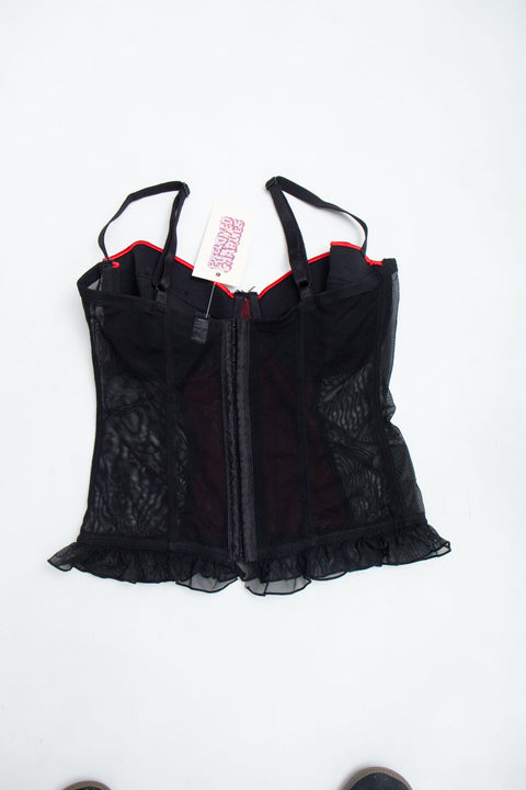 #72 Smart & Sexy Corset Top | Mob Wife | Size 8/10
