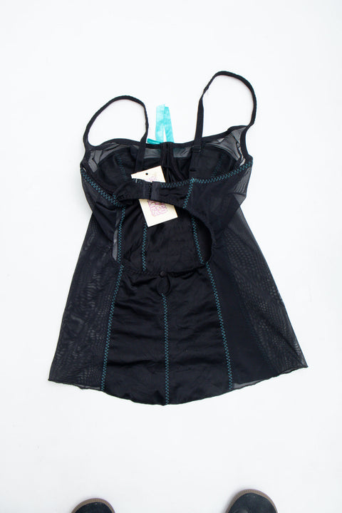 #73 MModerata Corset Top | Mob Wife | Size 6/8