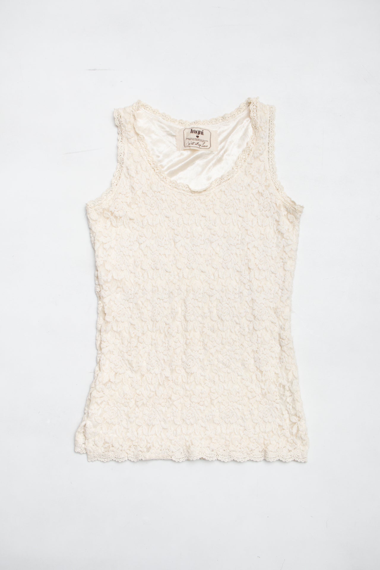 #38 Igni lace lined cami | Size 10 | C. 152