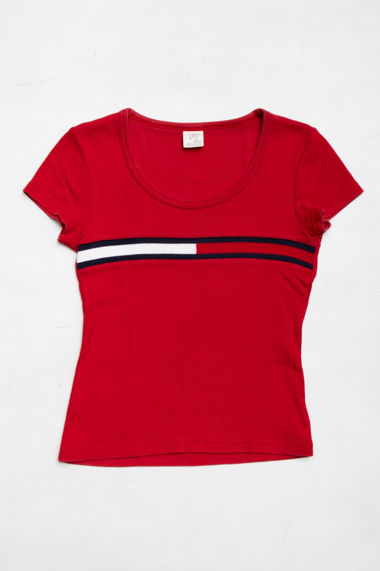 #44 Tommy Hilfiger flag baby tee | Size 6/8 | C. 152
