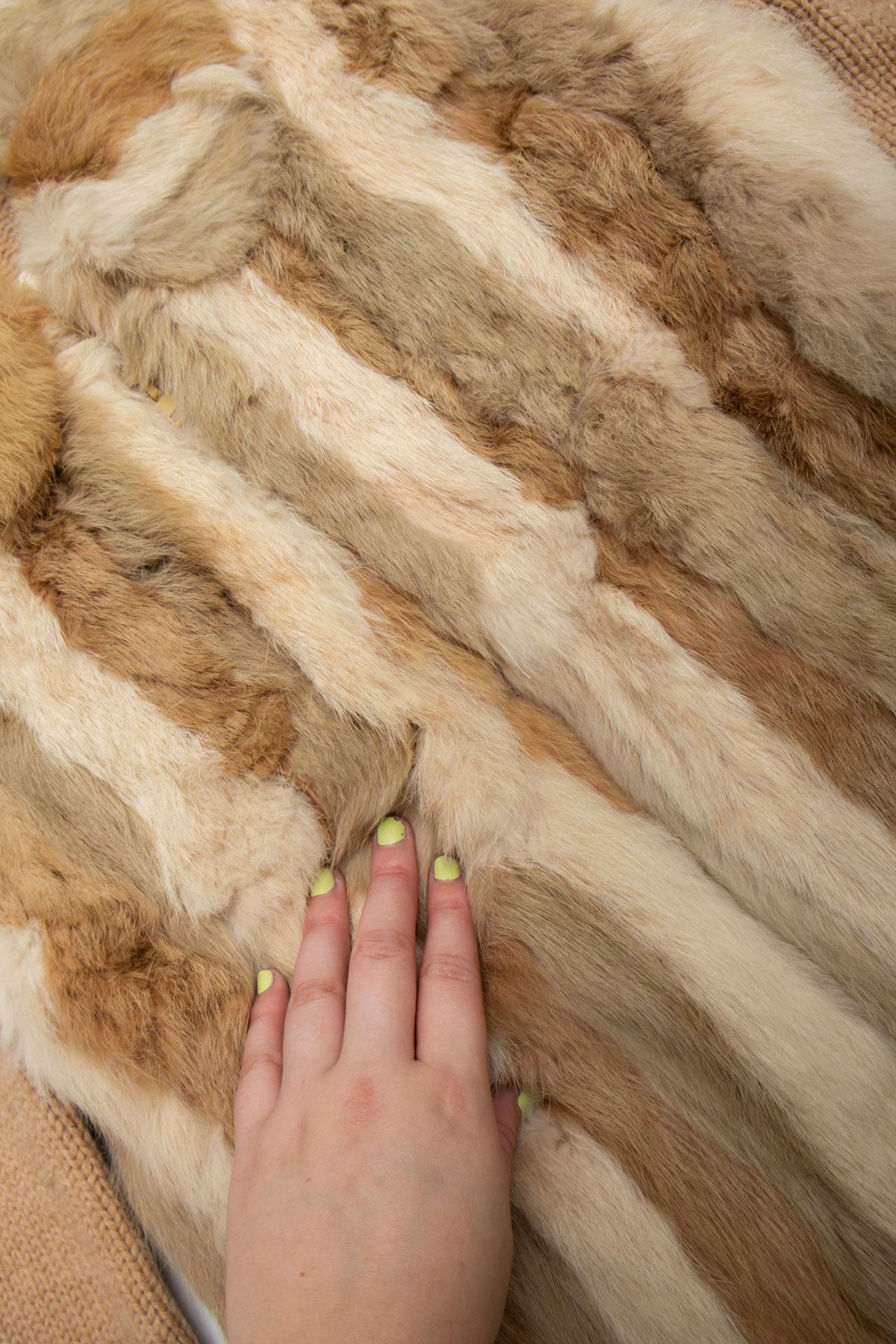 #91 Walking Tree Fur Jacket | Mob Wife | Size 10/12