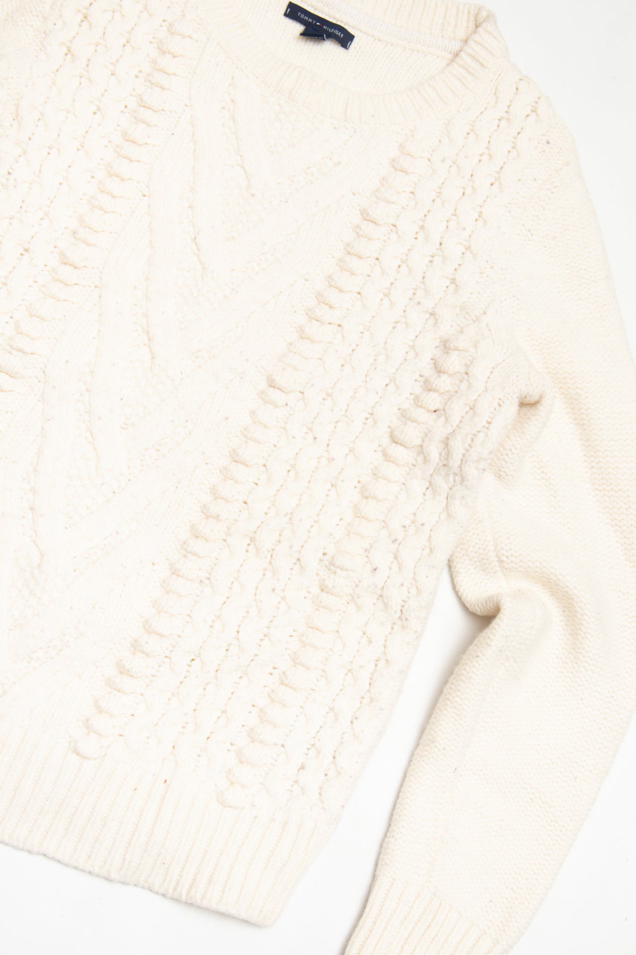 #119 Tommy Hilfiger cream jumper | c. 158 | size 8