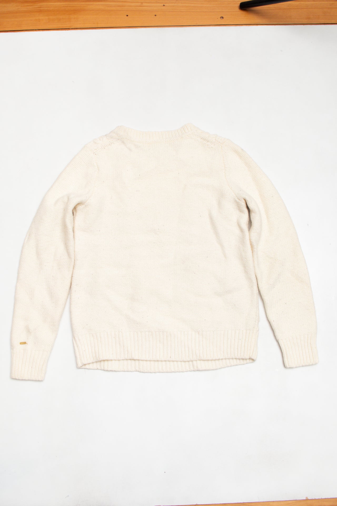#119 Tommy Hilfiger cream jumper | c. 158 | size 8