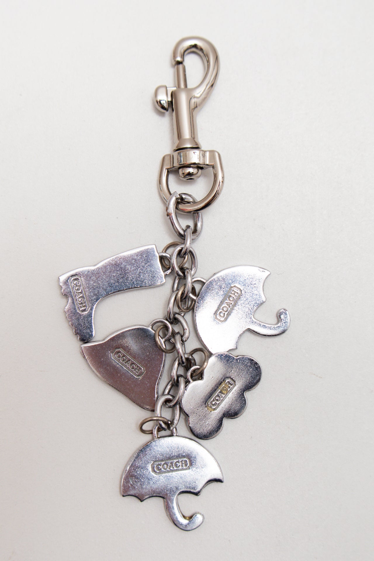 Coach bag charm rain Yellow/Orange | c. 166