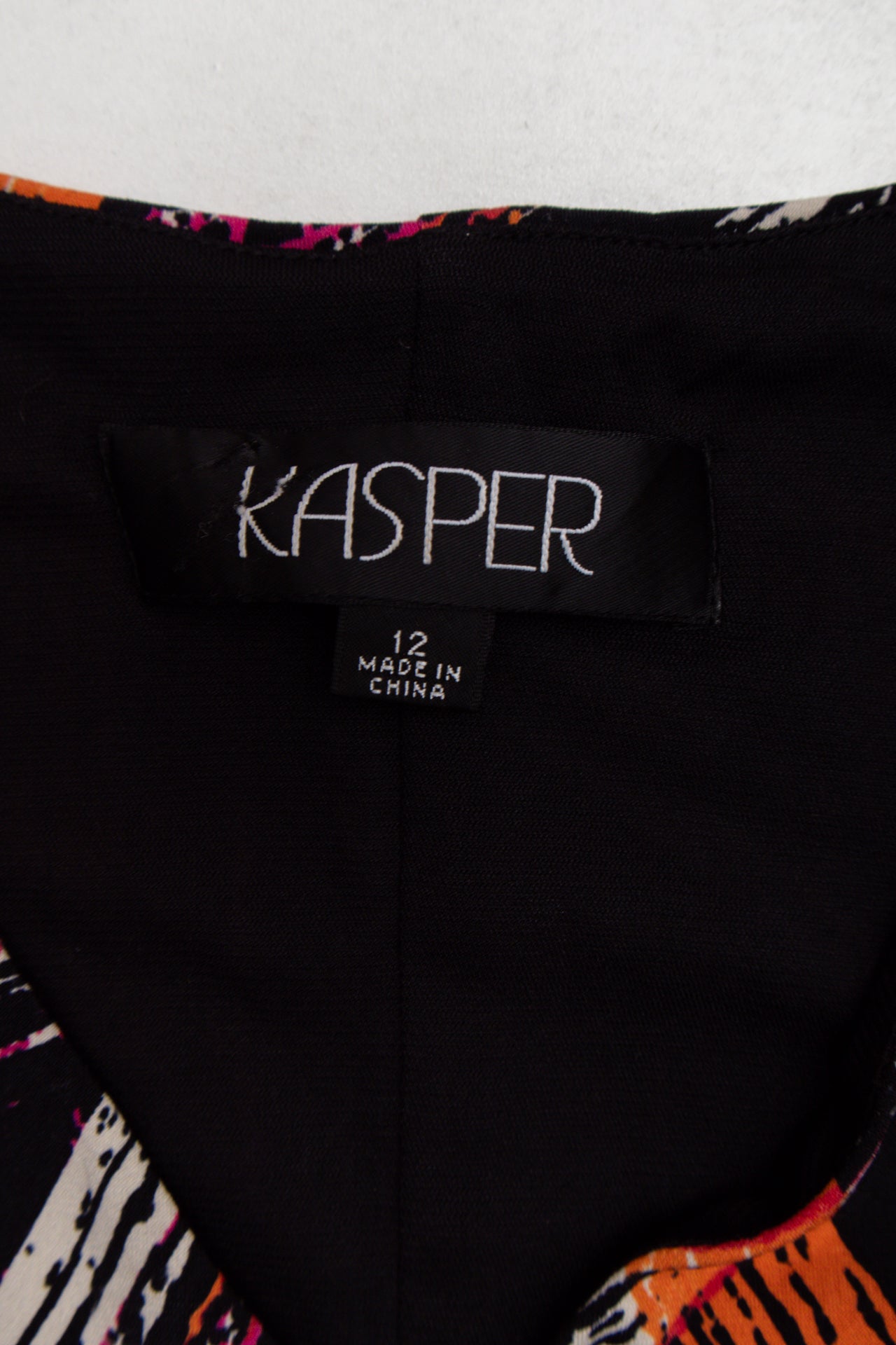 #54 Kasper abstract pattern tank | Size 16 | C. 152