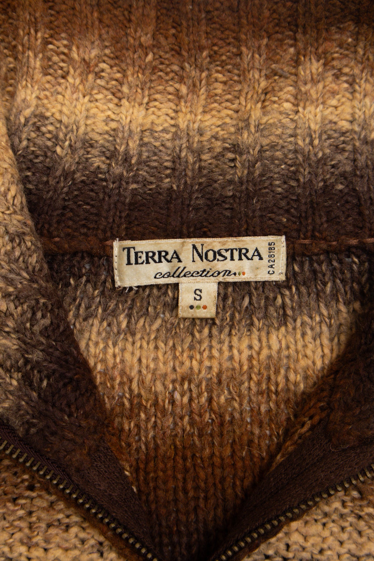 #130 Terera Nostra zip up Jumper | c. 158 | size 8/10