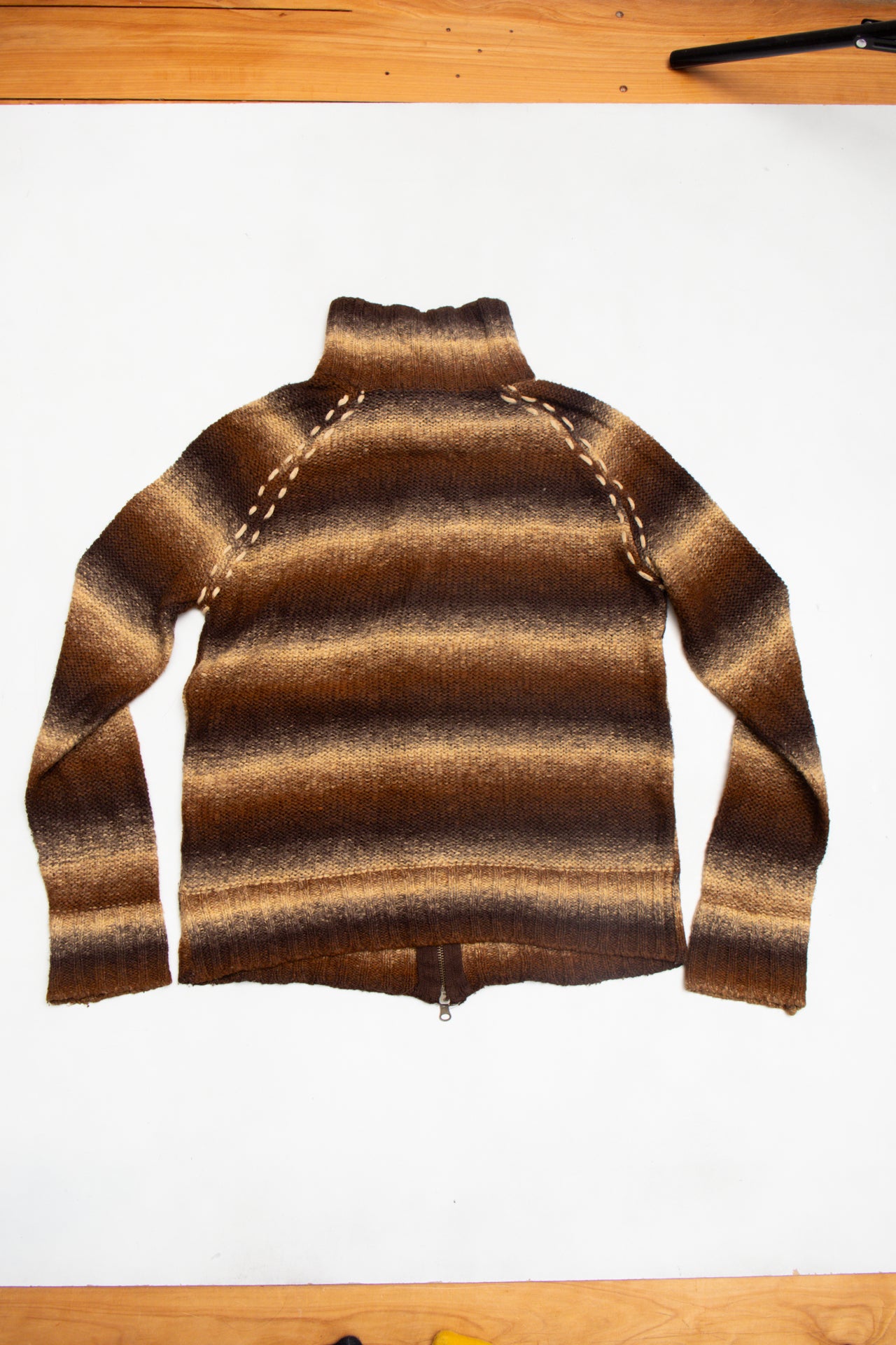 #130 Terera Nostra zip up Jumper | c. 158 | size 8/10