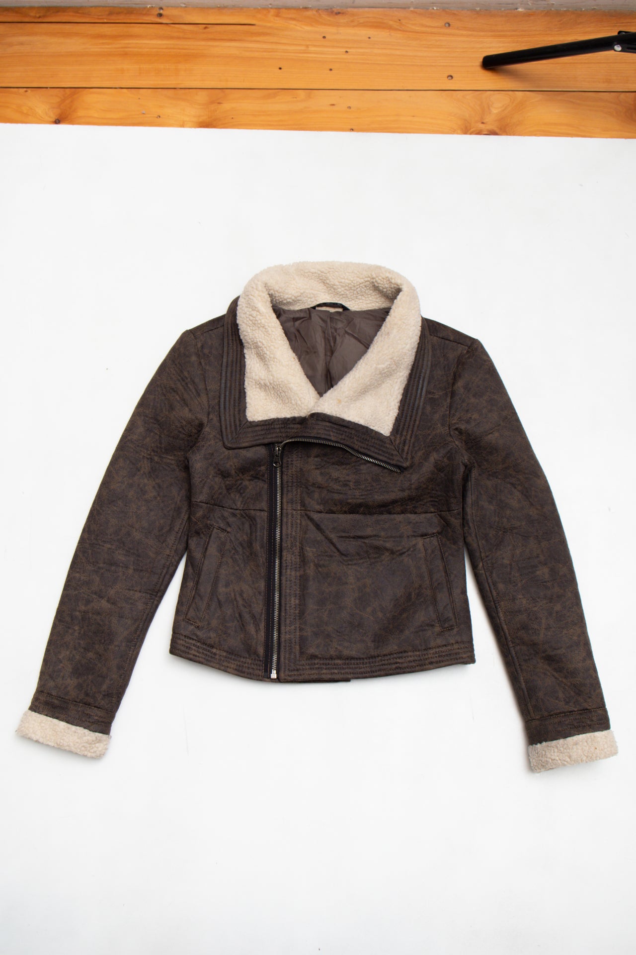 #160 Girl Xpress faux leather jacket | c. 158 | size 6