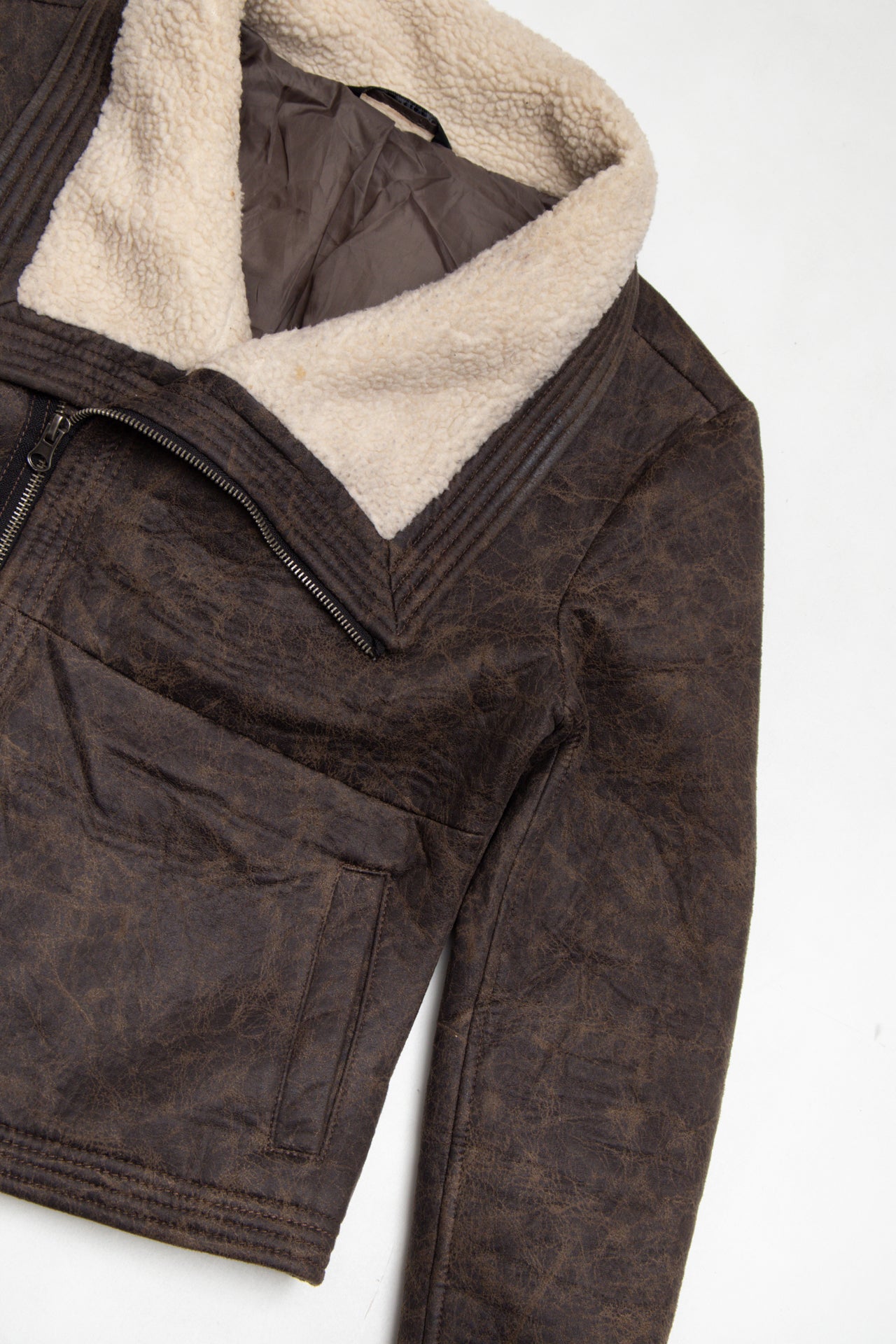 #160 Girl Xpress faux leather jacket | c. 158 | size 6