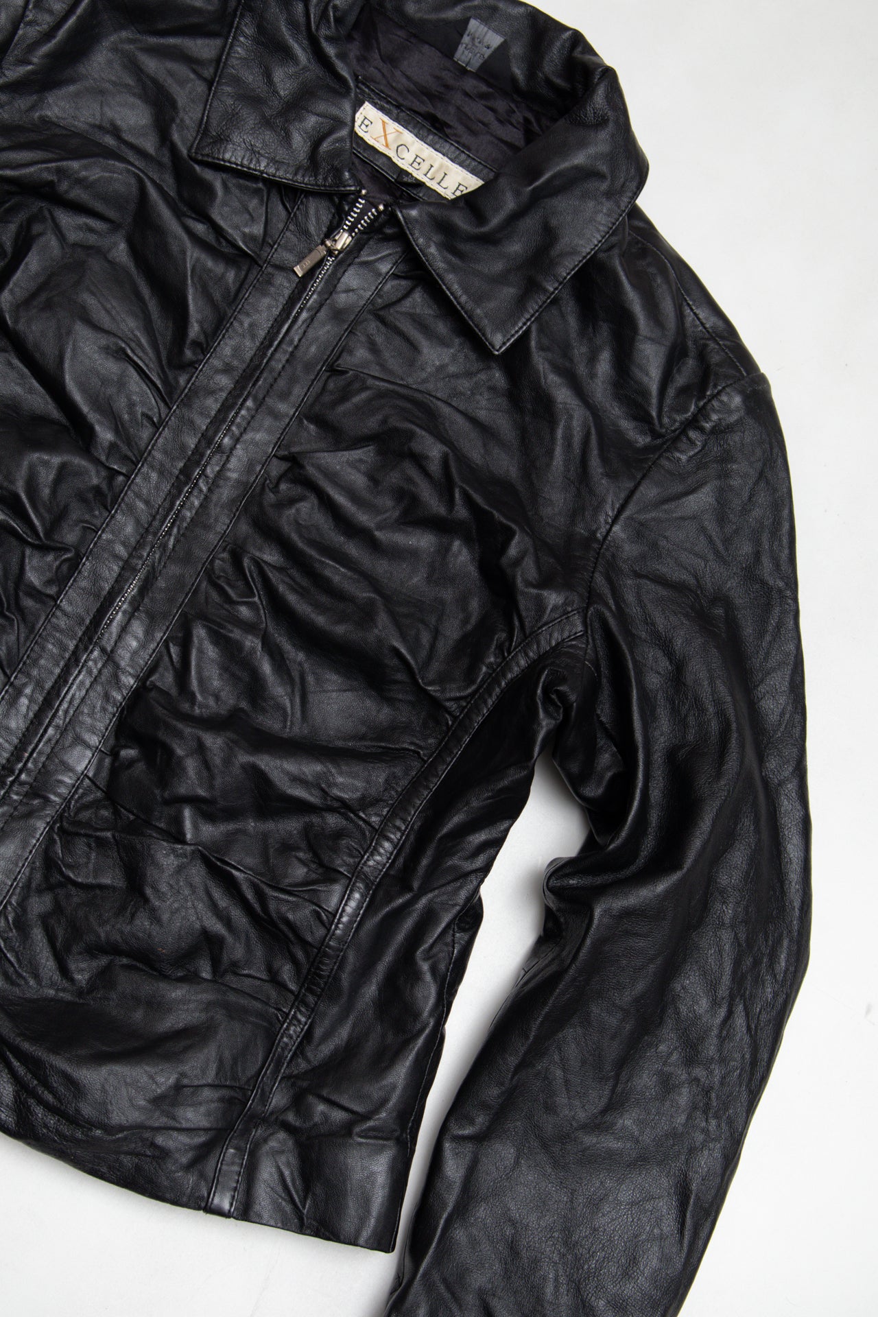 #161 Excelled Cuir *leather jacket | c. 158 | size 10