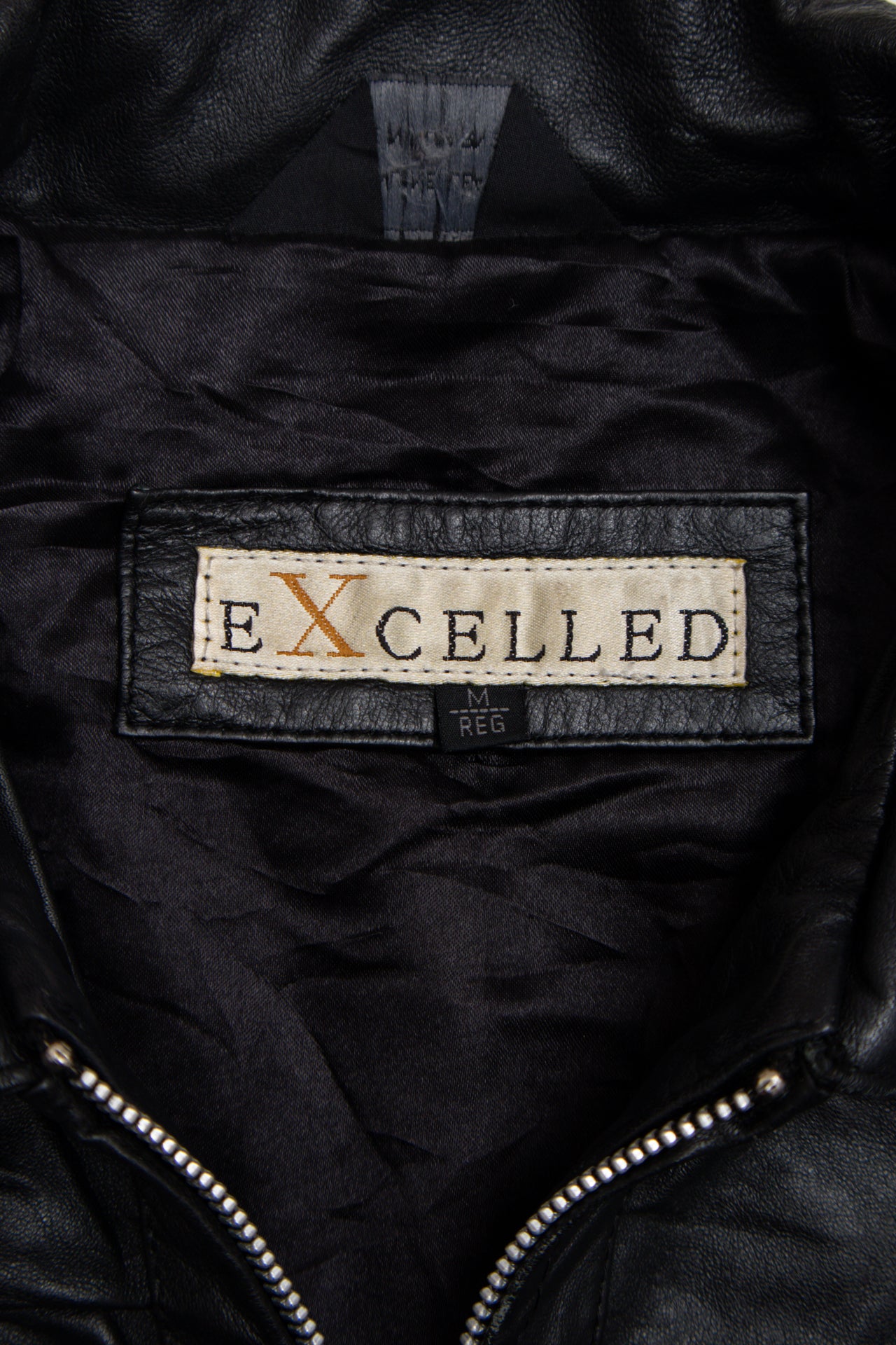 #161 Excelled Cuir *leather jacket | c. 158 | size 10