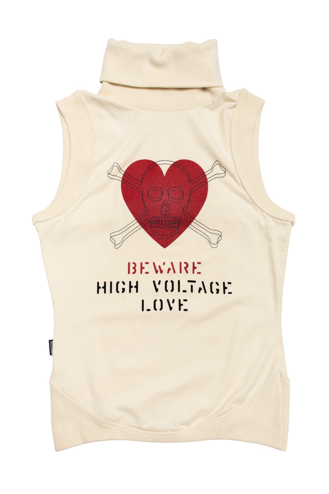 Moschino Jeans Sleeveless Top Beige | c. 167 | Size 6/8