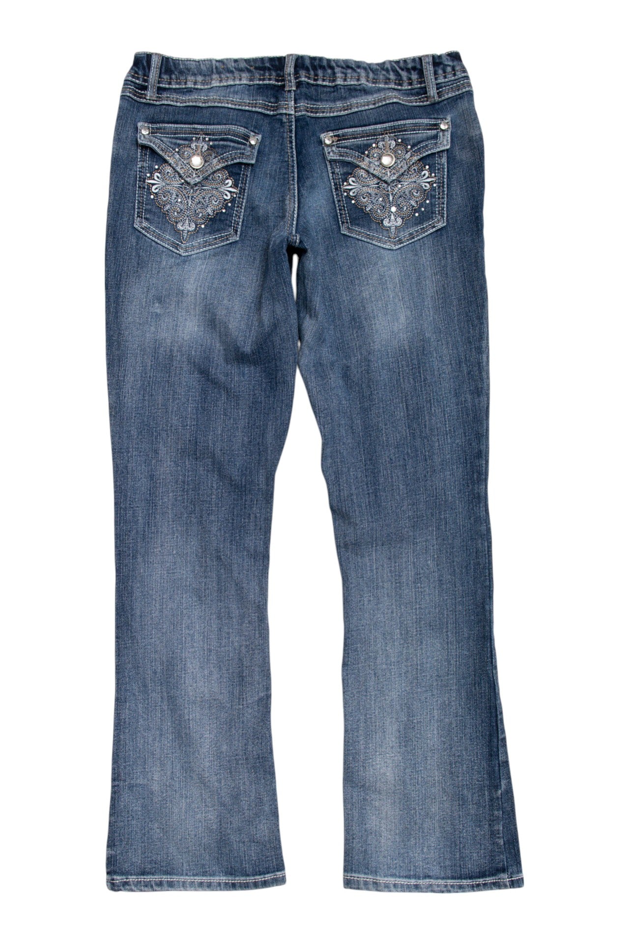 #170 Mudd embroidered rhinestoned jeans | c. 158 | size 10