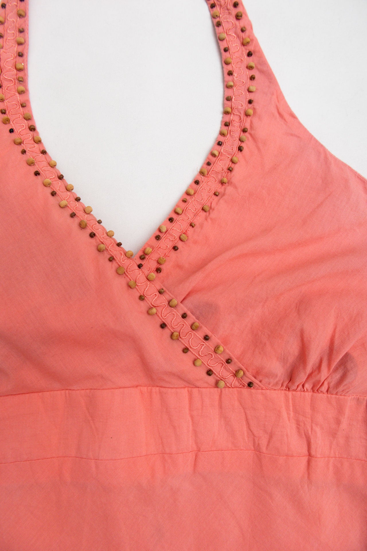 #88 Motherhood Maternity Beaded Halter | Collection 143 | Size 10/12