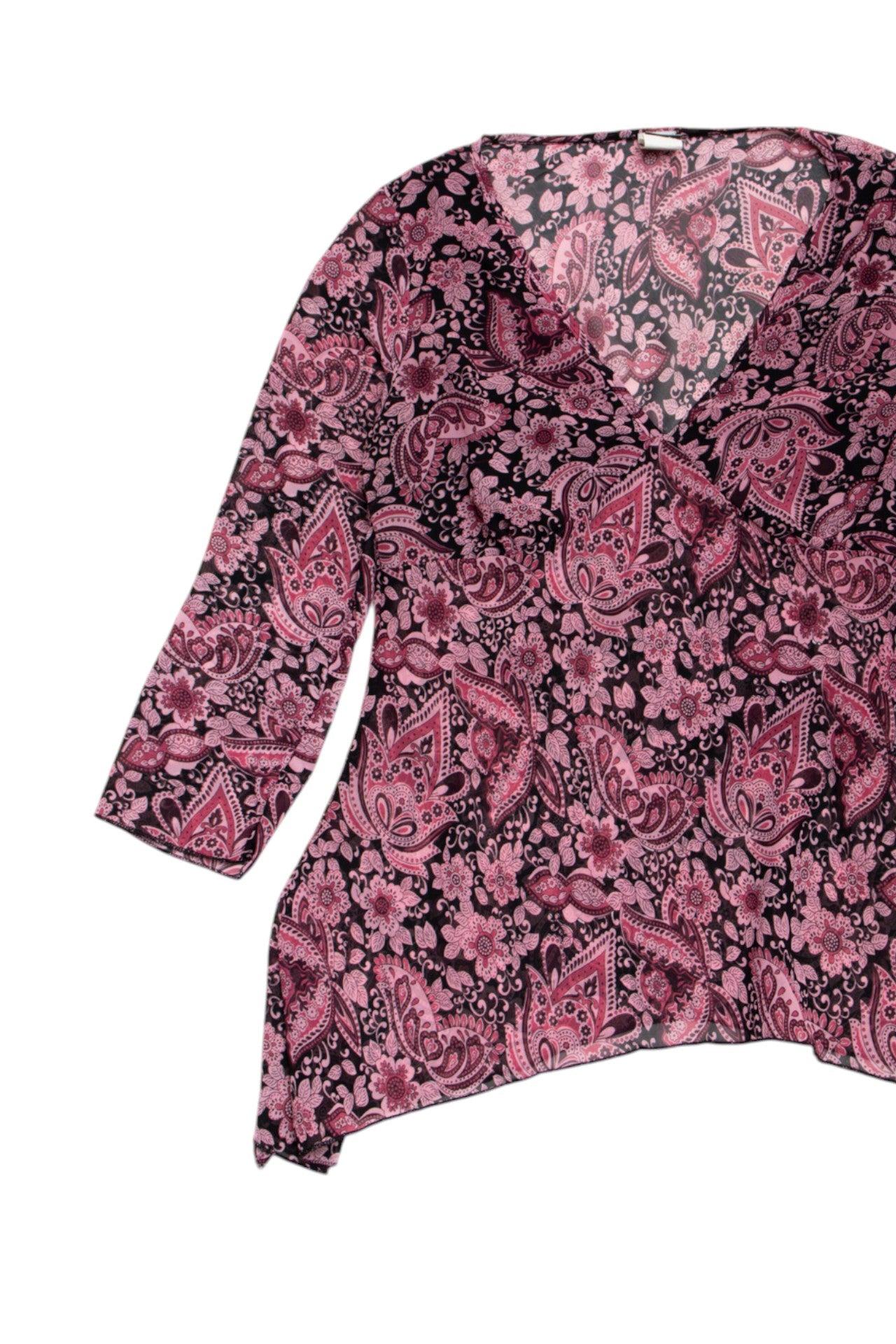 #73 USA Sheer pattern 3/4 sleeve | Size 12 | C. 152