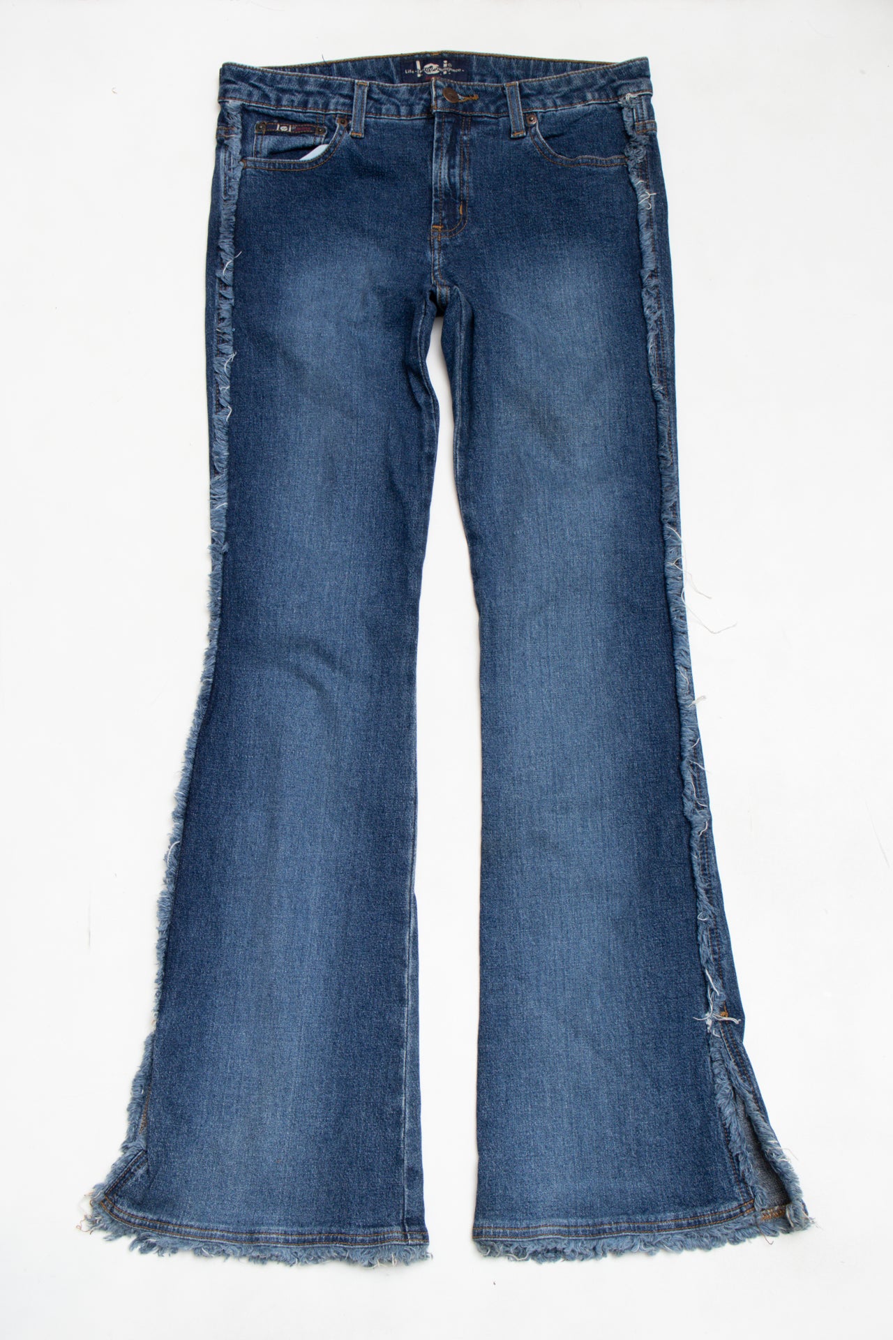 #174 Lei Distressed sides flare jeans | c. 158 | size 8