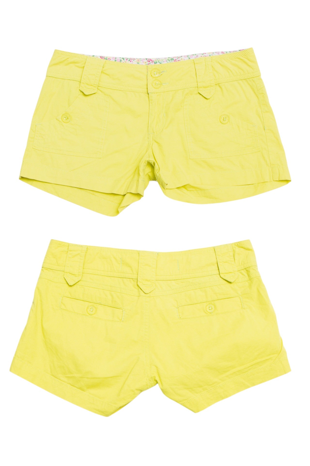 #152 Ticket Shorts Yellow | c. 207 | Size 8